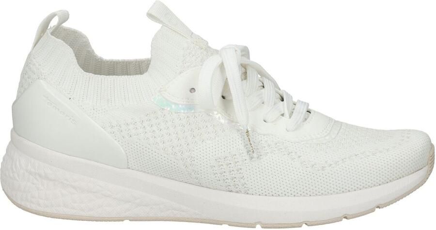 Tamaris Slip-on sneakers vrijetijdsschoen lage schoen veterschoen met opgezette sierveters - Foto 3