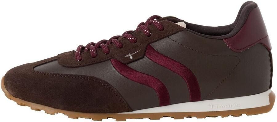 Tamaris sneakers van echt leer