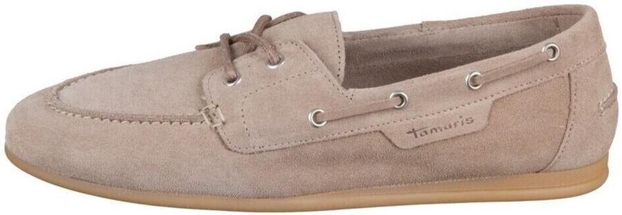Tamaris dames leren mocassin 1-23602-44-341 instapschoen voor dames Beige - Foto 5