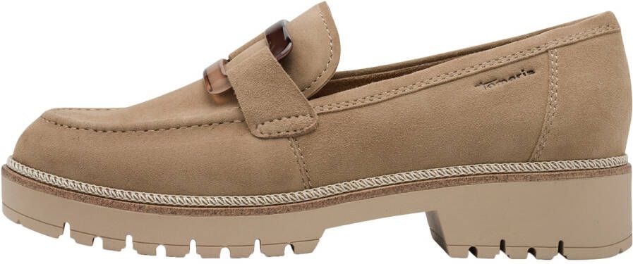 Tamaris Loafers blokhak slipper zakelijke schoen met touch-it-uitrusting - Foto 4