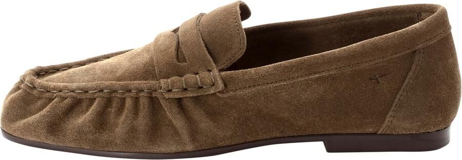 Tamaris damesleren mocassin 1-24205-46-722 damesschoenen instappers olijfgroen - Foto 3