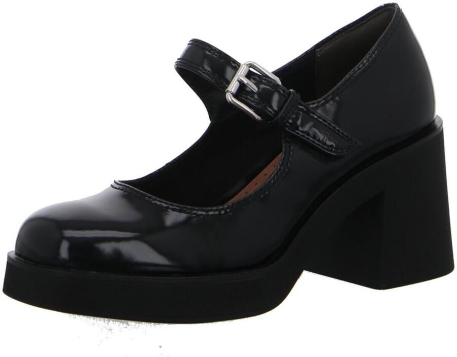 Tamaris Gesppumps blokhak partyschoen pumps in vegan verwerking - Foto 5