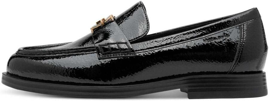 Tamaris Instappers blokhak loafer zakelijke schoen in vegan verwerking - Foto 2
