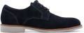 Tamaris heren leren veterschoenen 1-13205-46-805 Lage schoenen Zakelijke schoenen blauw - Blauw