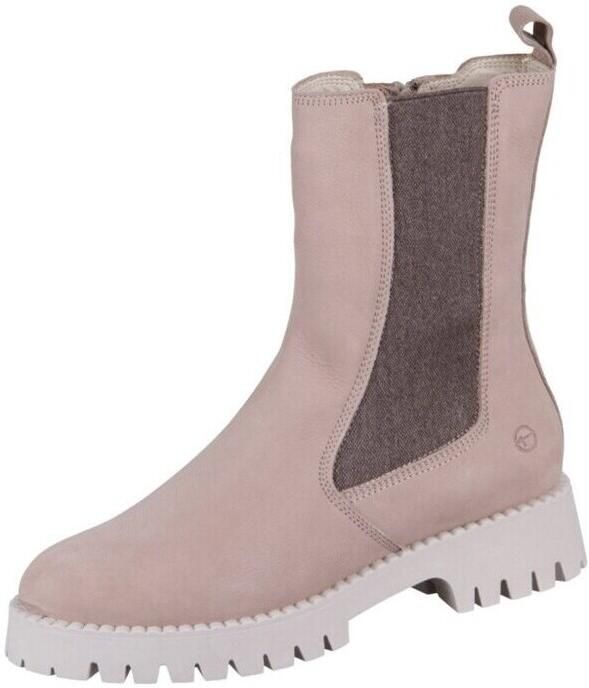 Tamaris -Dames WL Boot-LWG-taupe- uitneembare zool - Foto 3