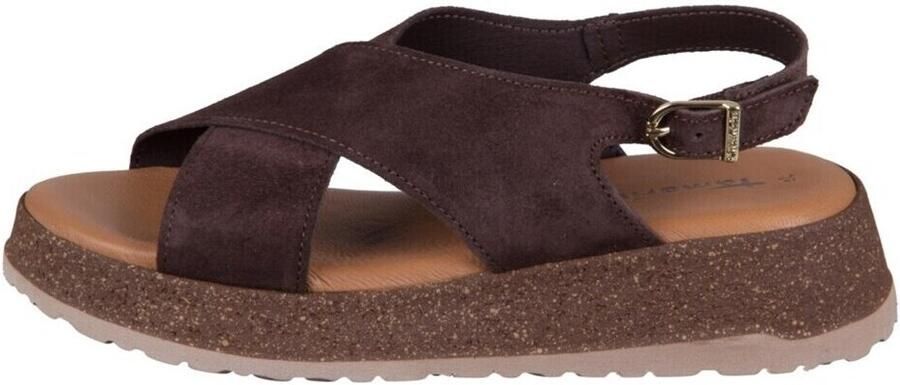 Tamaris Sandalen met sleehak Sandalen