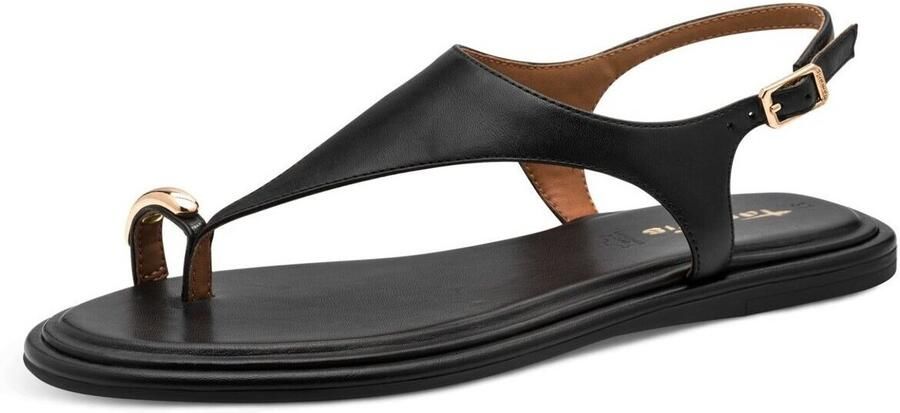 Tamaris Platte sandalen 12814246003BLK - Foto 8