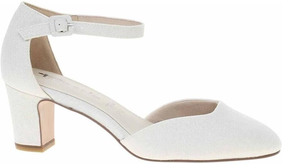 Tamaris Gesppumps avondschoen feestelijke schoen trouwschoen trechterhak met anti-shock - Foto 2