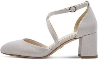 Tamaris damespumps 1-22438-46 970 Dames schoenen veganistisch grijs glitter - Foto 3