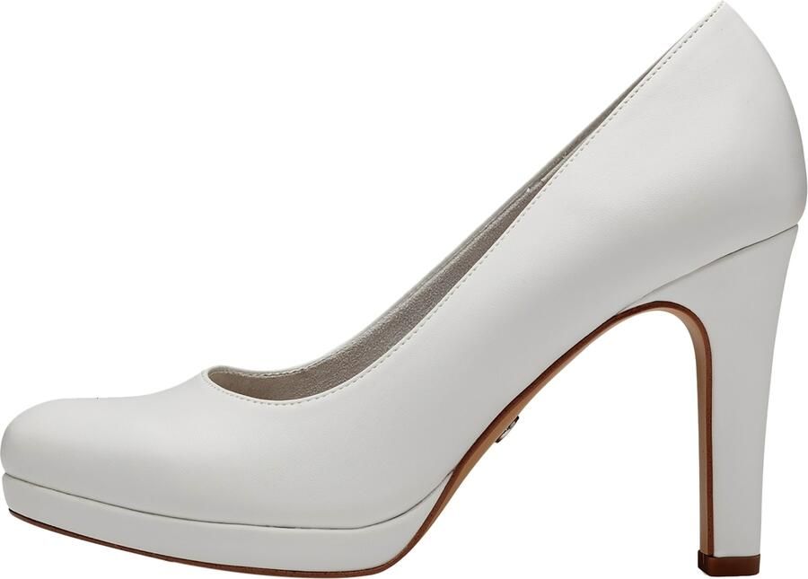 Tamaris Witte Klassieke Gesloten Pumps White Dames - Foto 4