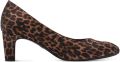 Tamaris damespumps 1-22418-41-3A0 Vrouwenschoenen veganistisch Textiel luipaard - Bruin