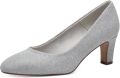 Tamaris damespumps 1-22418-41-9A9 Vrouwenschoenen veganistisch Textiel zilver - Zilver