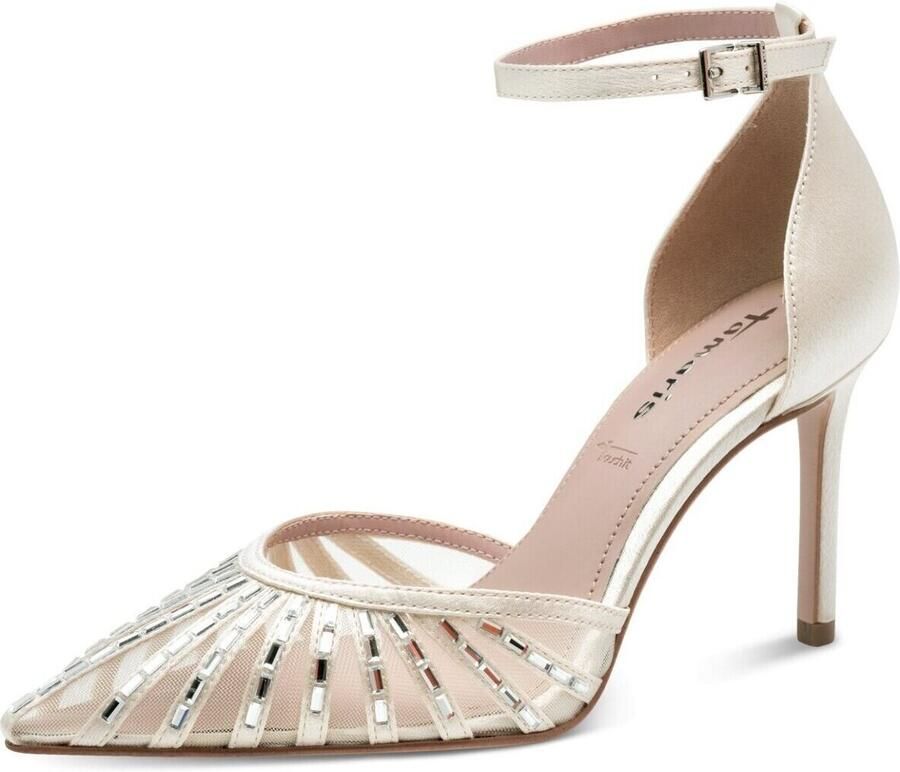 Tamaris elegante damespumps 1-22415-46-229 Damesschoenen Stiletto wit - Foto 2