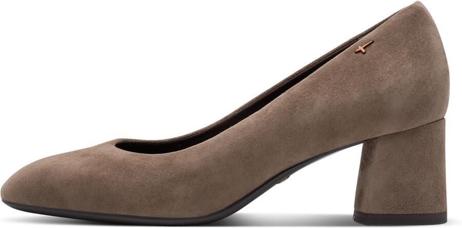 Tamaris Pumps met velourslook