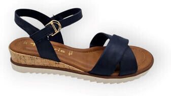 Tamaris sandaal 1-28106-42-805 damesschoenen vegan Donker Blauw - Foto 5