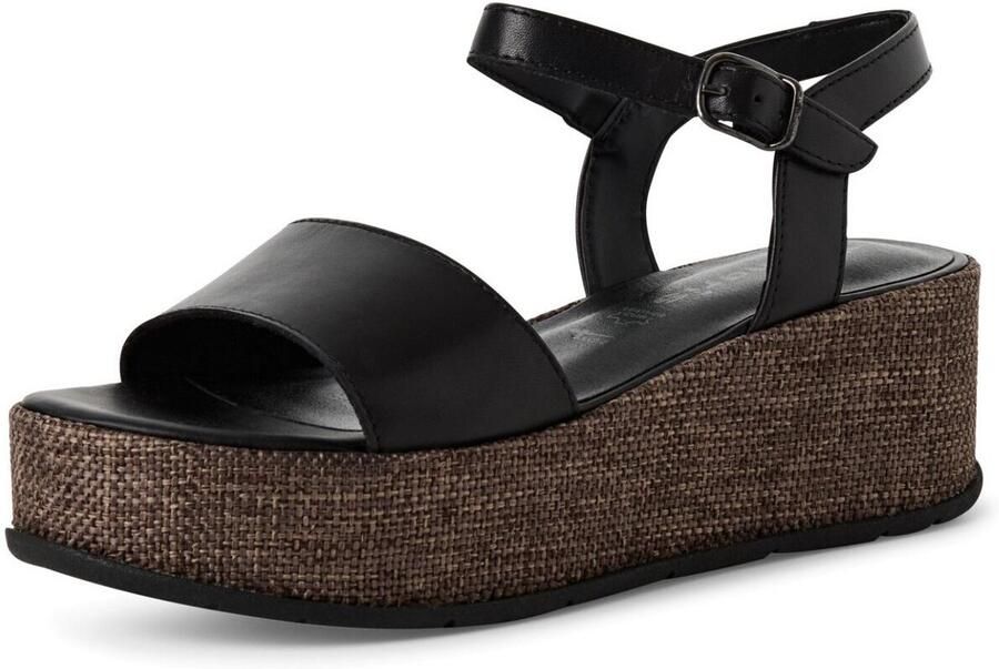 Tamaris Dames Sandaaltje 1-28020-42 001 wijd - Foto 2