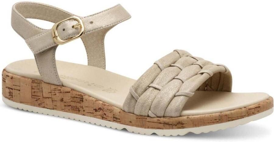 Tamaris Comfort Veterschoenen voor Dames in Beige - Foto 3