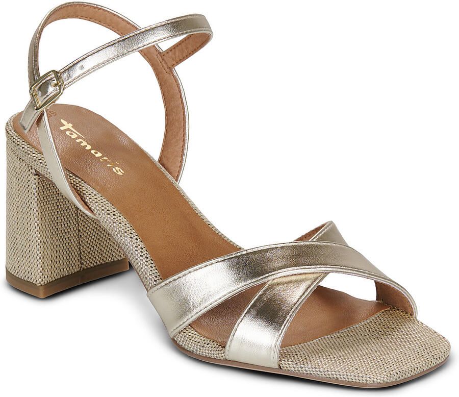 Tamaris Moderne elegante sandalen met blokhak - Foto 10