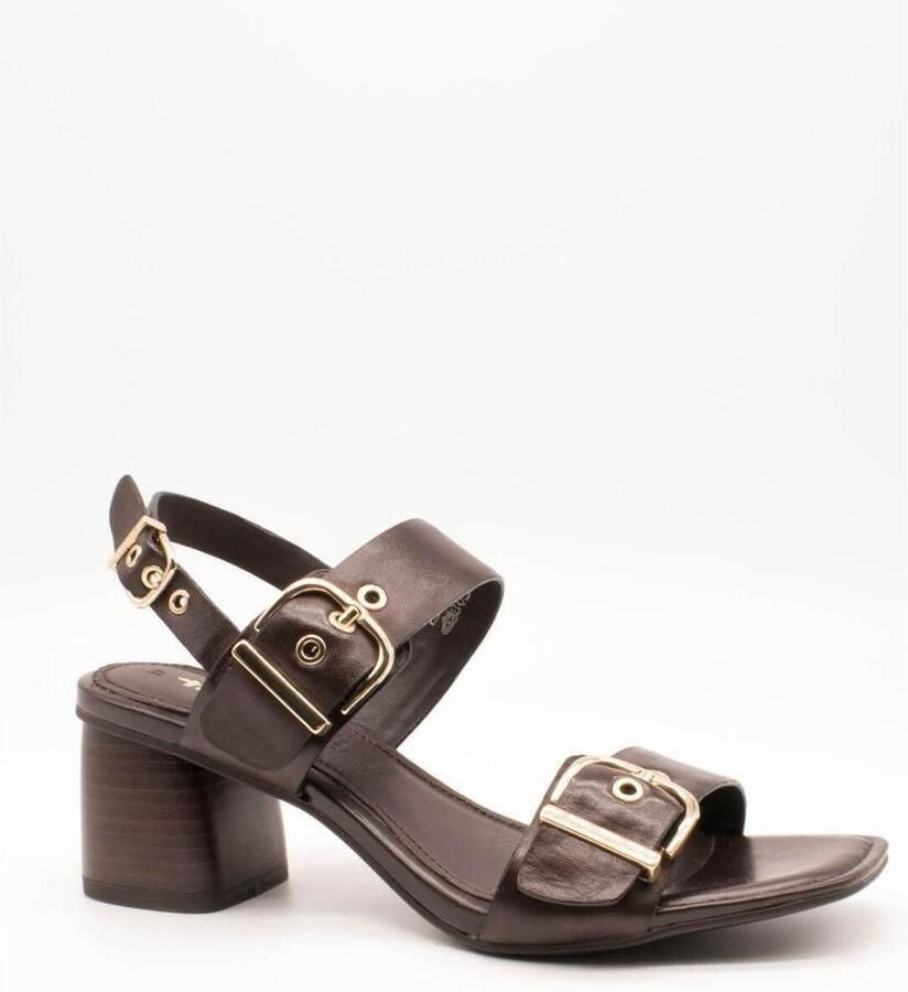 Tamaris Sandalen met hakken 28354-46-304 Mocca - Foto 7