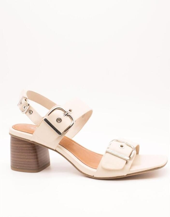 Tamaris Sandalen met hakken 28354-46-418 Ivory - Foto 2