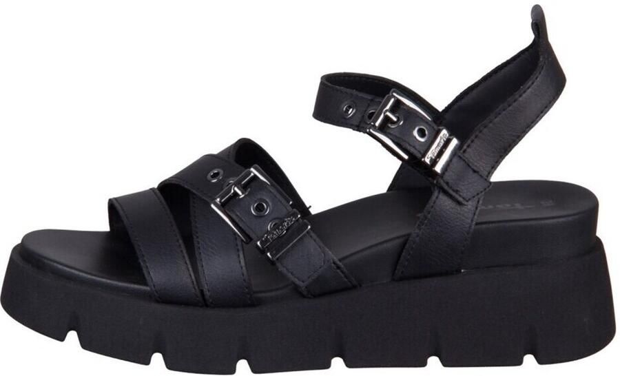 Tamaris Sandalen met sleehak 12851046001 - Foto 2