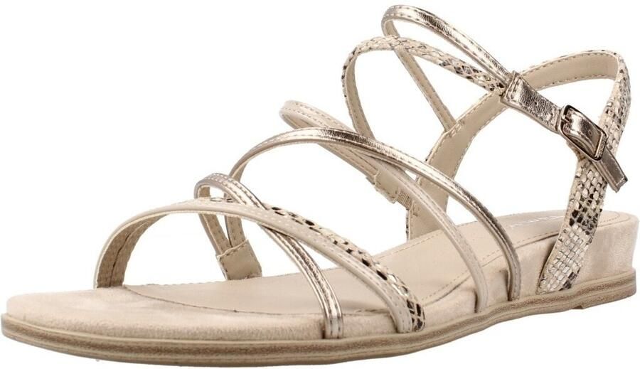 Tamaris damessandaal 1-28103-42-271 damesschoenen veganistisch M2810342 beige - Foto 4