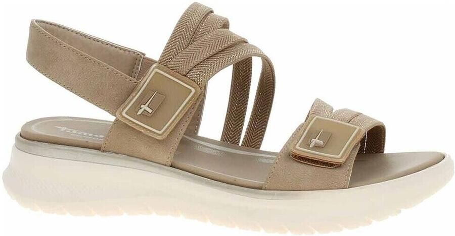 Tamaris COMFORT Essentials Dames Sandalen BEIGE GOUD - Foto 2