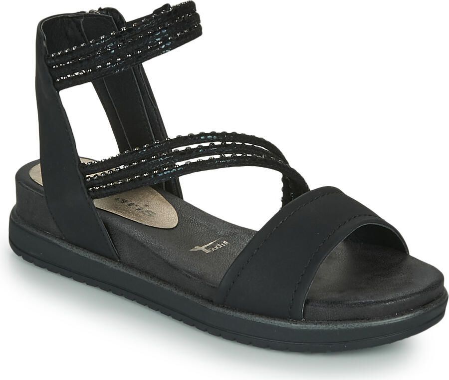 Tamaris Dames Sandaaltje zwart normal