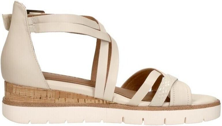 Tamaris Beige Comfort Sandaal met Gesloten Hak Beige Dames - Foto 4