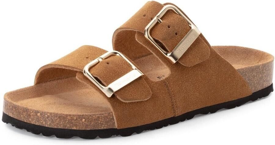 Tamaris dames muiltjes lichtbruin - Foto 2