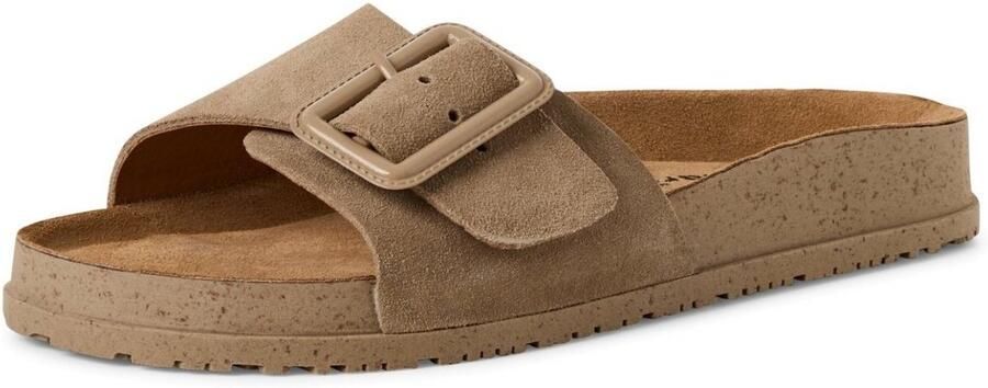 Tamaris dames leren muiltjes 1-27501-46-341 damesschoenen beige - Foto 2