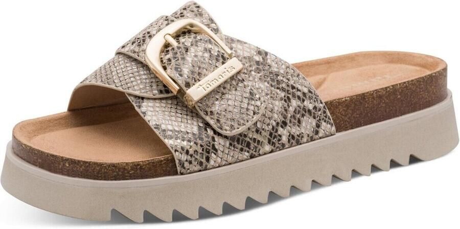 Tamaris Core Dames Slippers BEIGE - Foto 2
