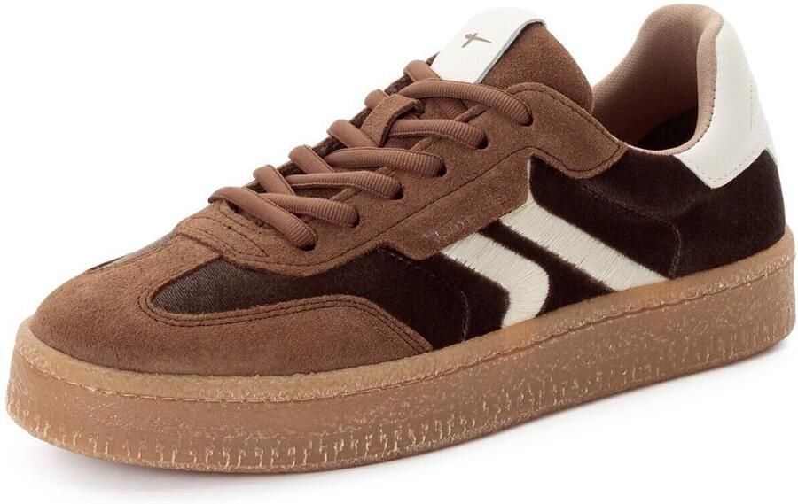 Tamaris leren damestrainers 1-23743-45 398 Lage damesschoen M2372344