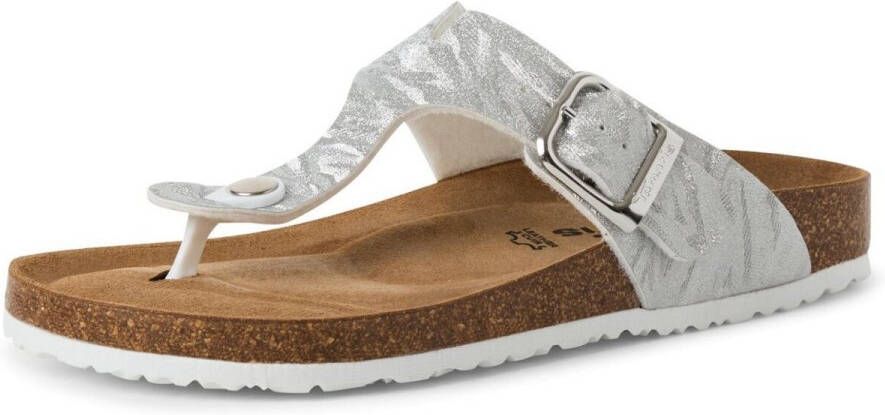 Tamaris Teenslippers Corra zomerschoen slippers met comfortabele tussenstuk voor de tenen