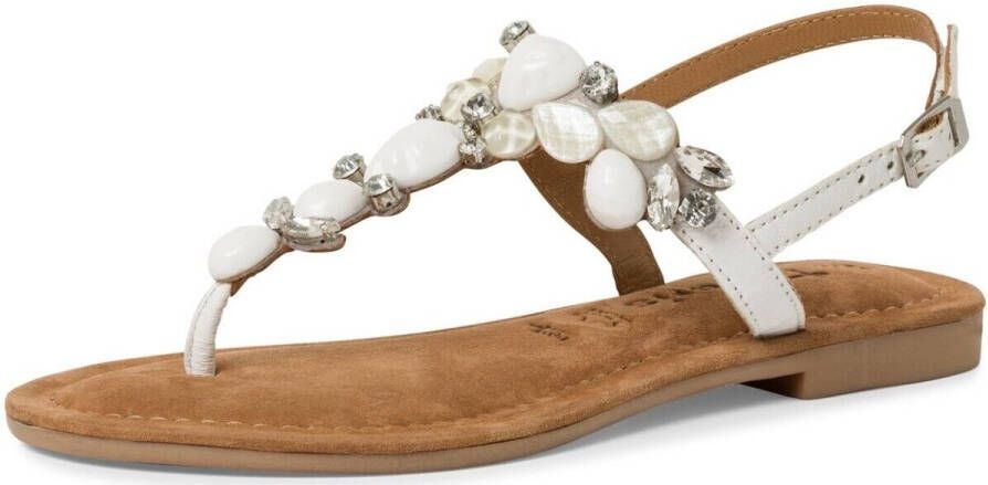 Tamaris Witte Sandalen Elegante Stijl White Dames - Foto 4