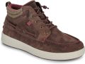 TBS Hoge Sneakers GEOMIDE - Bruin