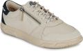 TBS Lage Sneakers GEDEZIP - Wit