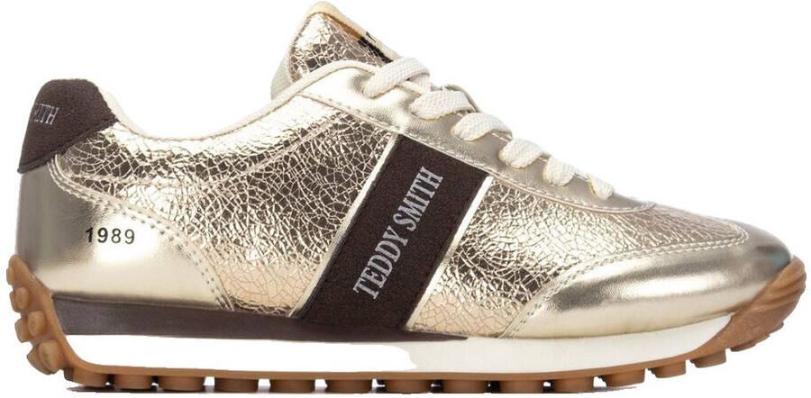 Teddy smith Lage Sneakers Baskets dorées en matériaux synthétiques - Foto 4