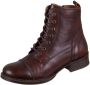 Ten Points Women's Pandora Boots Tanned Leather Hoge schoenen bruin grijs - Thumbnail 1