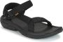 Teva Zwarte platte velcro sandalen voor Zwart - Thumbnail 5