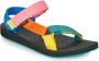 Teva Multicolor polyester originele universele sandalen Zwart Dames - Thumbnail 7