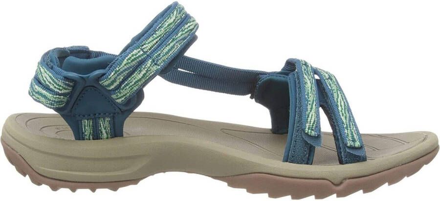 Teva TERRA FI LITE W Volwassenen Platte sandalen Groen - Foto 3