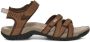 Teva Tirra dames wandelsandaal bruin - Thumbnail 2