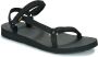 Teva Stijlvolle platte sandalen voor vrouwen Black Dames - Thumbnail 5