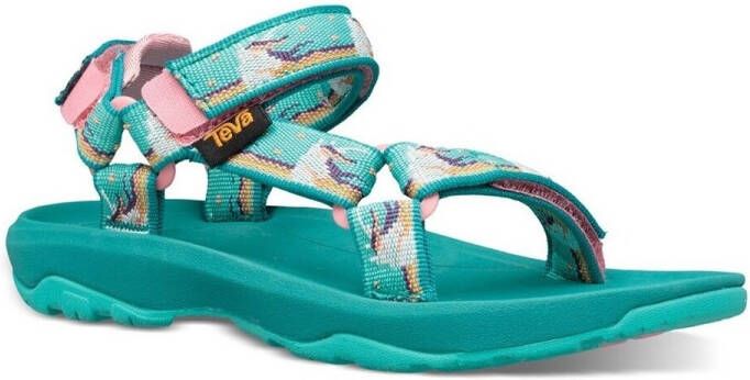 Teva Peuter kleuter sandalen turquoise Blauw Polyester All over print 24 25 - Foto 16