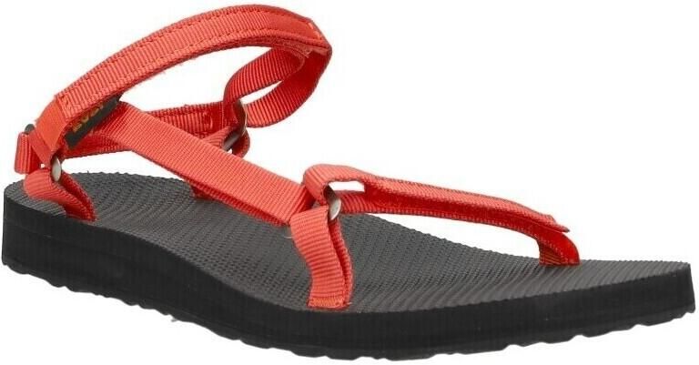 Teva ORIGINAL UNIVERSAL SLIM Dames Sandalen Zwart Rood - Foto 8