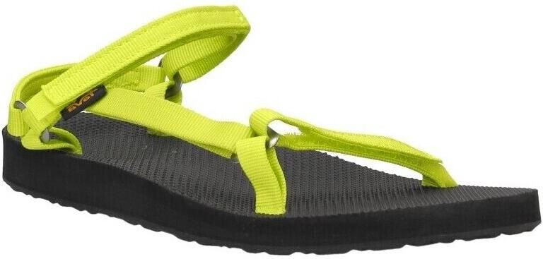 Teva ORIGINAL UNIVERSAL SLIM Dames Sandalen Zwart Geel - Foto 4