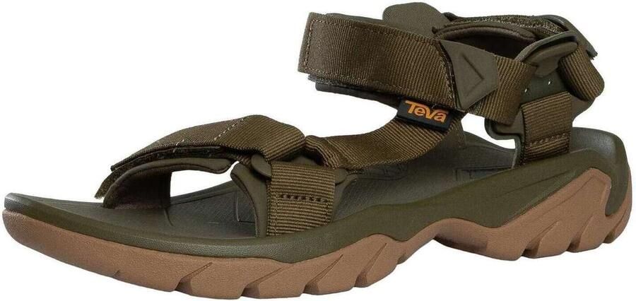 Teva M TERRA FI 5 UNIVERSAL Heren Sandalen Donkergroen HONEY Bruin - Foto 2