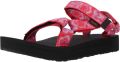 Teva Women Midform Universal Neon Floral Pink Purple- ) - Rood