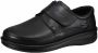 Comfort G- -Heren zwart geklede lage schoenen - Thumbnail 2